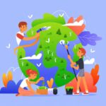 illustrated-save-planet-design_23-2148515539